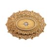 Image 1 : A Victorian 15K, Diamond Brooch