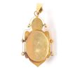 Image 5 : A Victorian 14K Multi-Colour Gold & Pearl Pendant
