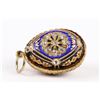 Image 4 : An Enameled Gilt Egg Pendant