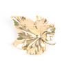 Image 3 : Tiffany, 14K Gold & Diamond Maple Leaf Brooch