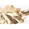 Image 5 : Tiffany, 14K Gold & Diamond Maple Leaf Brooch