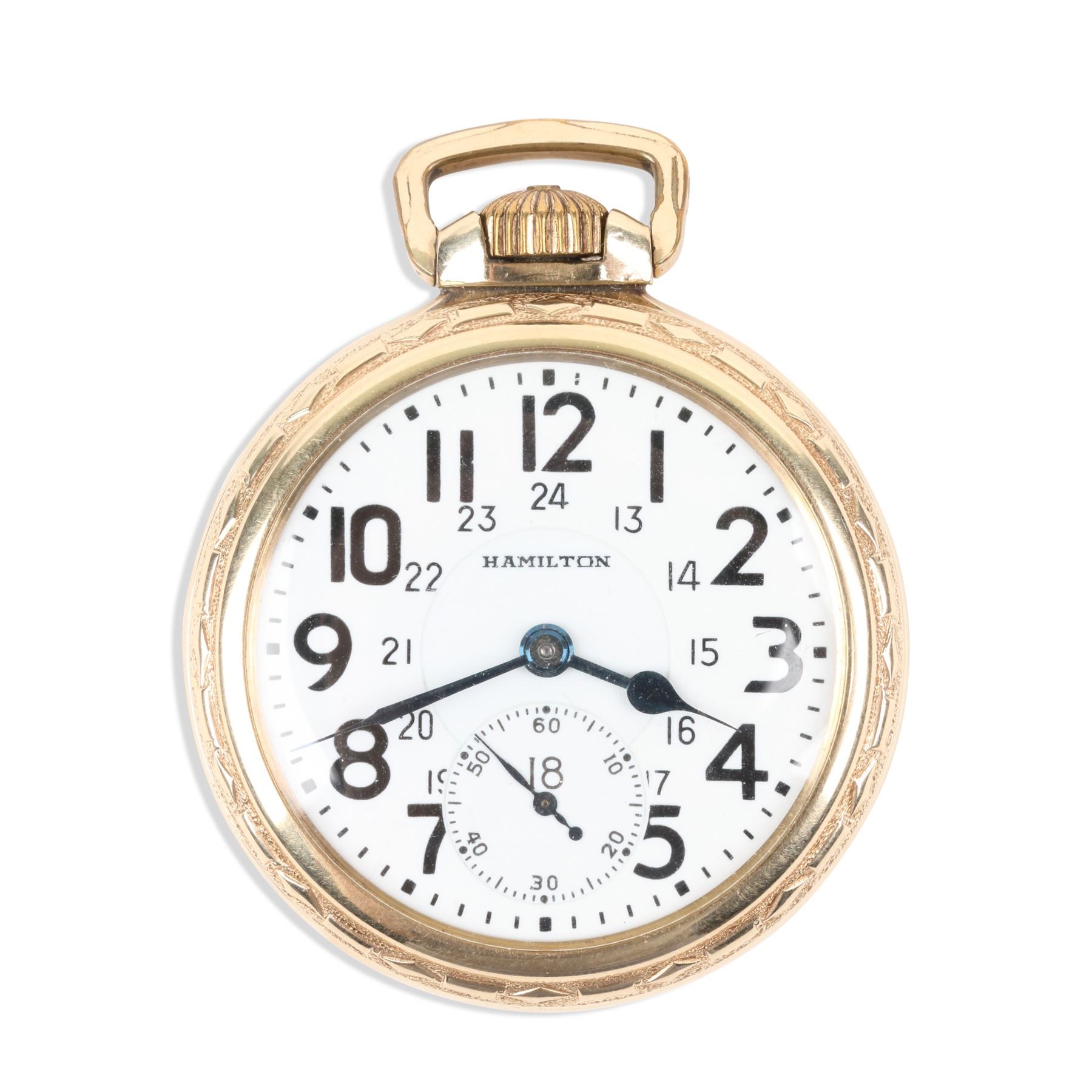 Hamilton, "992B" Railroad Pocket Watch