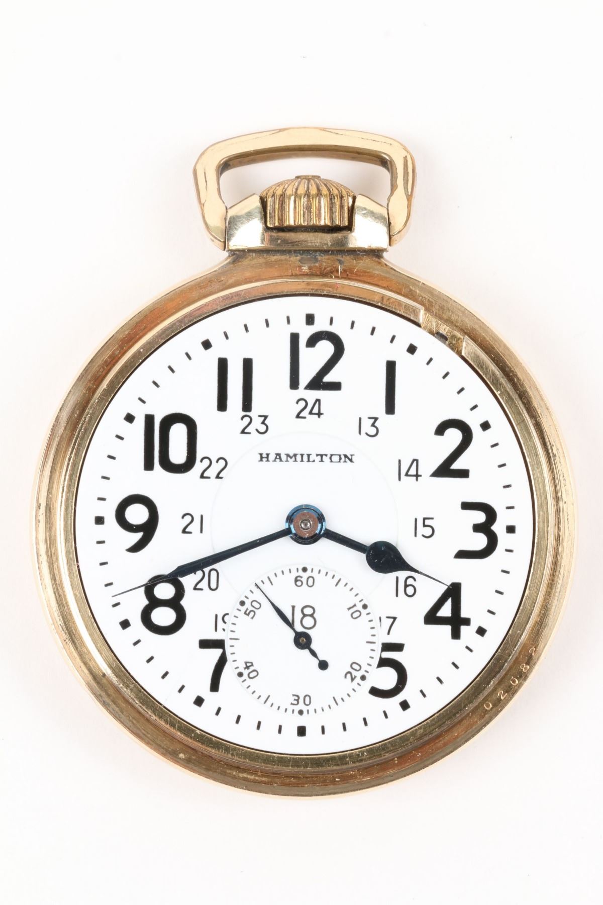 hamilton 992b railroad pocket watch