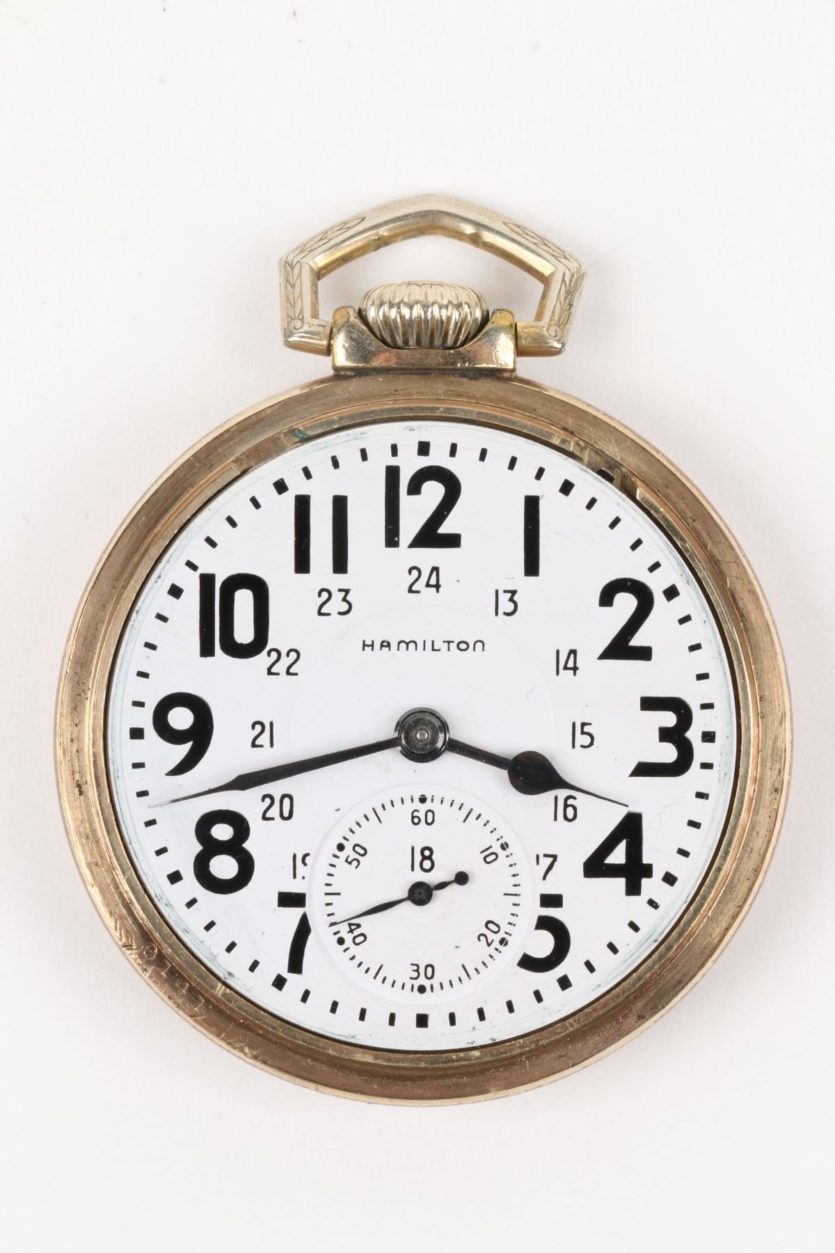 Hamilton, "992B" Railroad Pocket Watch