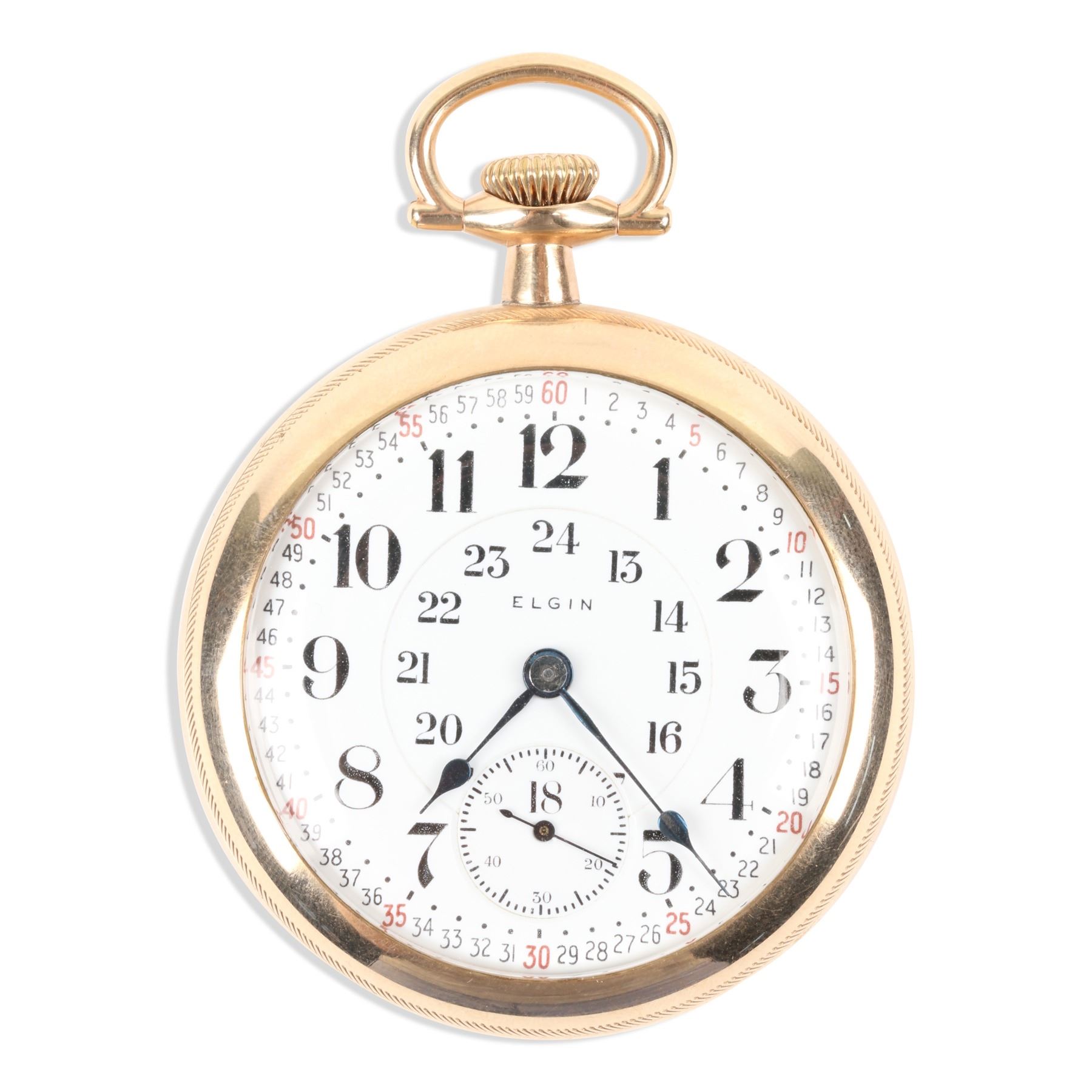 Elgin, "Veritas" Railroad Pocket Watch