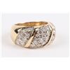 Image 2 : A 14K Yellow Gold, Diamond Ring