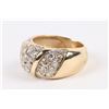 Image 4 : A 14K Yellow Gold, Diamond Ring