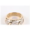 Image 7 : A 14K Yellow Gold, Diamond Ring