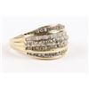 Image 2 : A Pair, 10K Gold & Diamond Rings