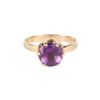 Image 1 : A 14K & Amethyst Ring