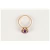 Image 3 : A 14K & Amethyst Ring