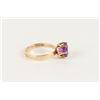 Image 5 : A 14K & Amethyst Ring