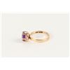 Image 6 : A 14K & Amethyst Ring