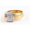 Image 3 : An 18K Gold & Diamond Ring