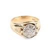 Image 1 : A 18K Gold & Diamond Ring