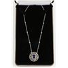 Image 2 : A Custom 18k, Diamond & Tanzanite Necklace