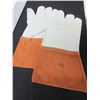 Image 1 : New Top Grain Soft  Leather Welding Gloves Mig/Tig