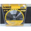 Image 1 : New DeWalt 12" 32 Tooth General Purpose Blade  / DW3123