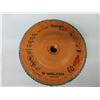 Image 2 : 3 New Walter Spin On  Flap Disk Eduro Flex / 5" x 5/8 with Eco-Trim