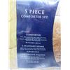 Image 2 : New QUEEN 5 piece Comforter Set
