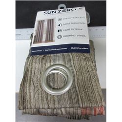 2 Sun Zero Room darkening Curtains  50 x 63 long