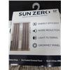 Image 2 : 2 Sun Zero Room darkening Curtains  50 x 63 long