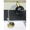 Image 1 : New 20 inch Black & Brass Desk Lamp