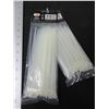 Image 1 : 2 New Packs of 100 Cable/Zipties / 8 inch and 6 inch