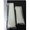 Image 1 : 2 New Packs of 100 Cable/Zipties / 12 inch and 8 inch