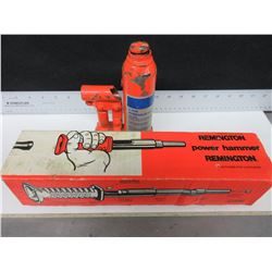 Remington Power Hammer with charges and Jet 2 Ton Hydraulic Jack