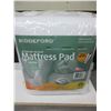Image 1 : New QUEEN Automatic Heated Mattress Pad with 2 controllers auto shut off
