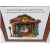 Image 1 : Santa's Wonderland Light up Picture Frame  4 x 6 picture