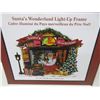 Image 1 : Santa's Wonderland Light up Picture Frame  4 x 6 picture