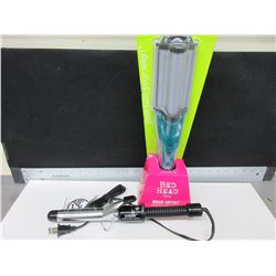 New Bed Head Toumaline ceramic Deep Waver & Conair instant heat styler