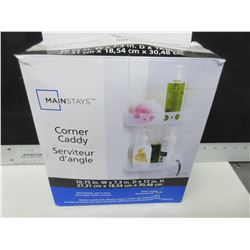 New 2 shelf Corner Caddy for your shower self draining with Razor storage