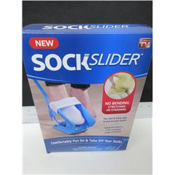 New Sock Slider as seen on TV no bending stretching or straining / great