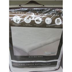 New Twin Cool Touch Mattress Pad / Tempa cool breathable