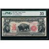 Image 1 : 1901 $10 Bison Legal Tender Note PMG 35