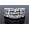 Image 6 : 18KT White Gold 1.25ctw Diamond Ring