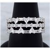 Image 7 : 18KT White Gold 1.25ctw Diamond Ring