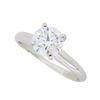 Image 2 : Platinum 0.75ct Diamond Ring