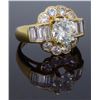 Image 3 : 14KT Yellow Gold 2.20ctw Diamond Ring