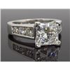 Image 7 : Platinum 2.01ct GIA Cert Diamond Ring