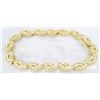 Image 3 : 14KT Yellow Gold 2.08ctw Diamond Bracelet