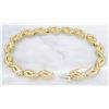 Image 4 : 14KT Yellow Gold 2.08ctw Diamond Bracelet