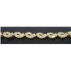 Image 5 : 14KT Yellow Gold 2.08ctw Diamond Bracelet