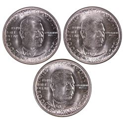 1949-P-D-S Booker T Washington Half Dollars