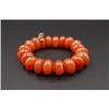 Image 3 : Red Agate Bead Bracelet.