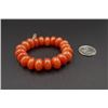 Image 4 : Red Agate Bead Bracelet.