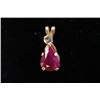 Image 1 : Ruby Inlay Pendant